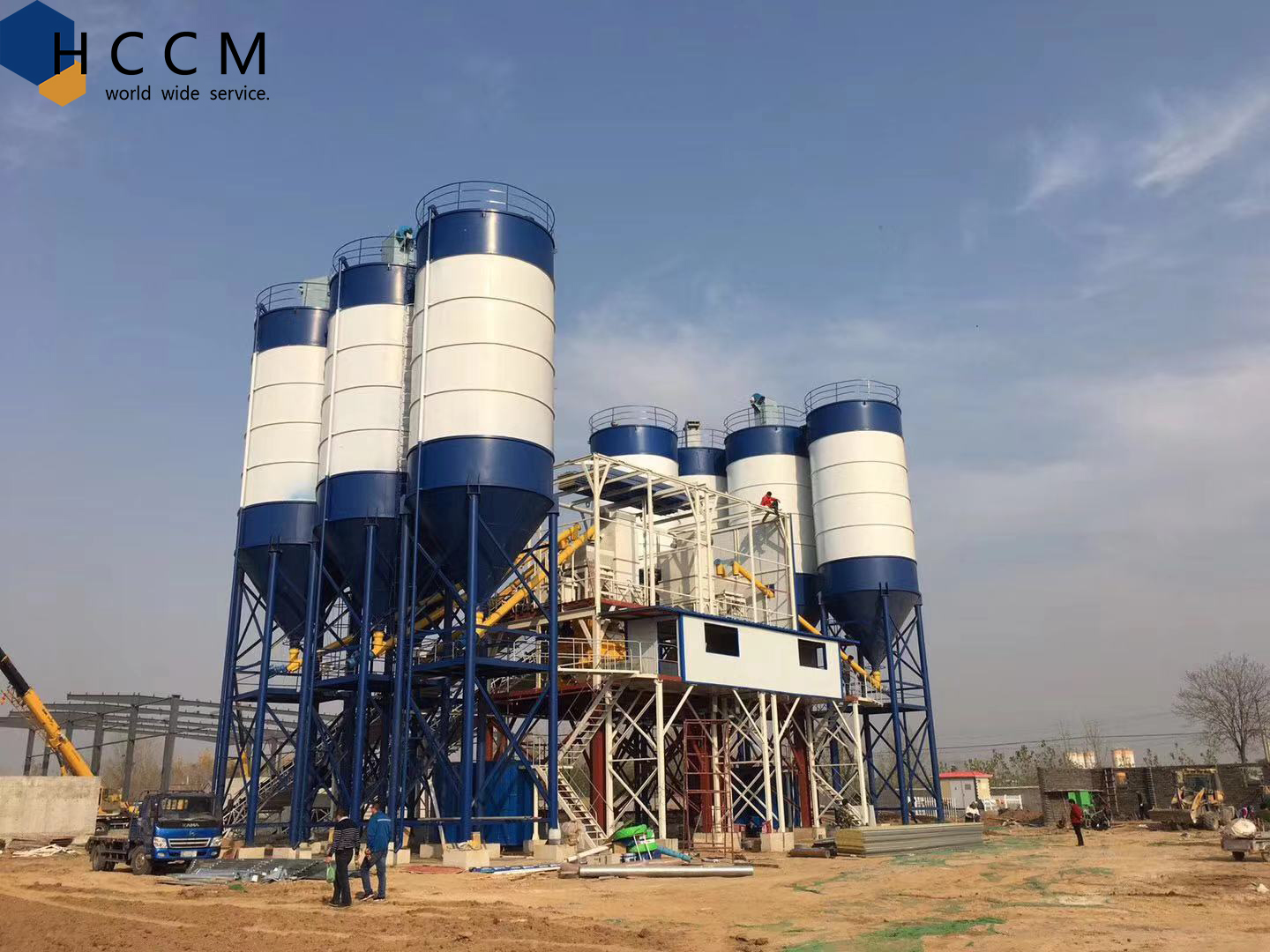 What is a concrete batching plant HCCM Machinery