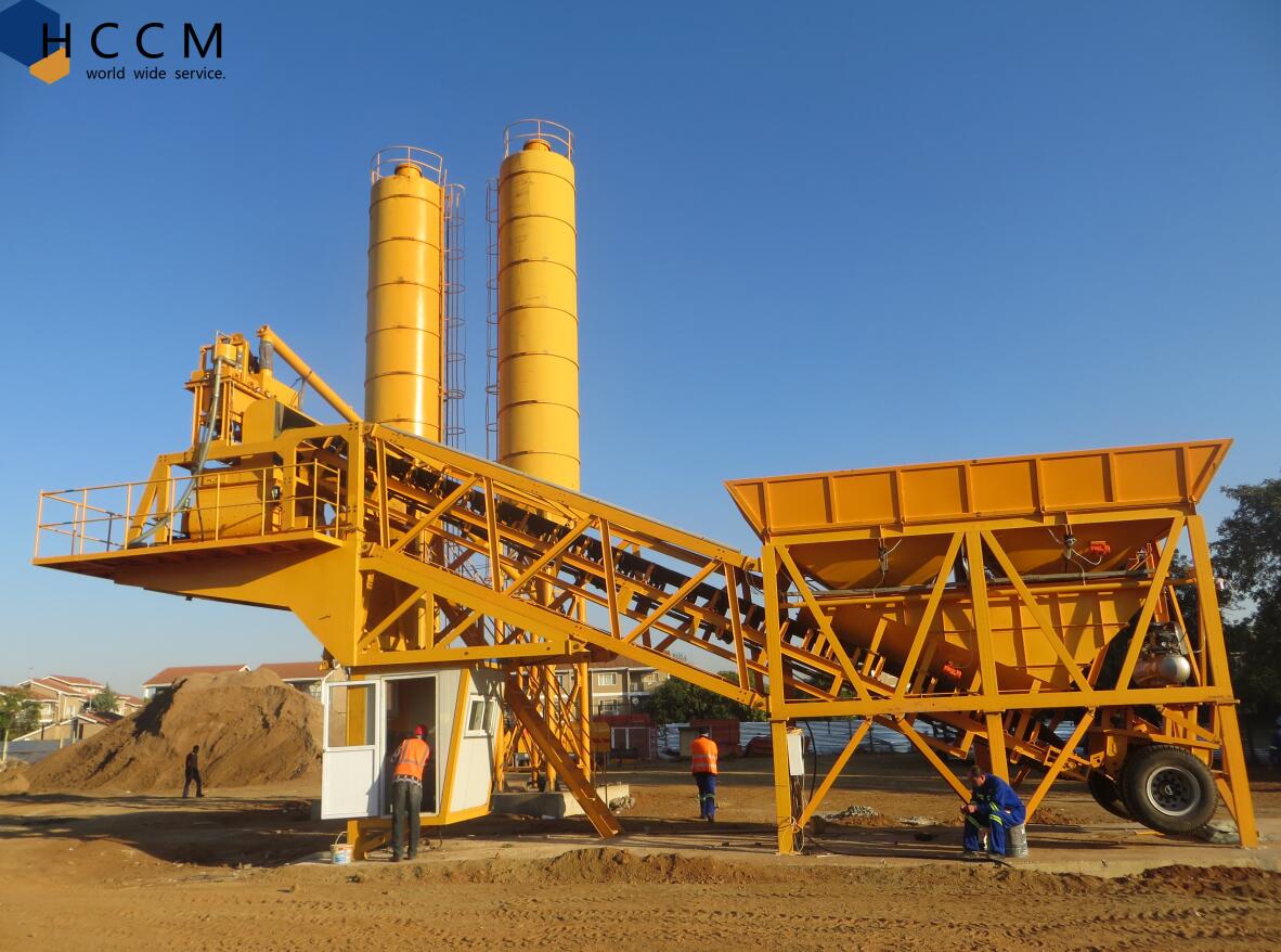 Manufacturer Reliable Mobile Cement Mixing Plant Concrete Batching Plant