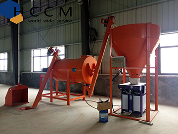 5-8TPH Simple Dry Mortar Plant Mortar Mixing Dry Mortar Machine