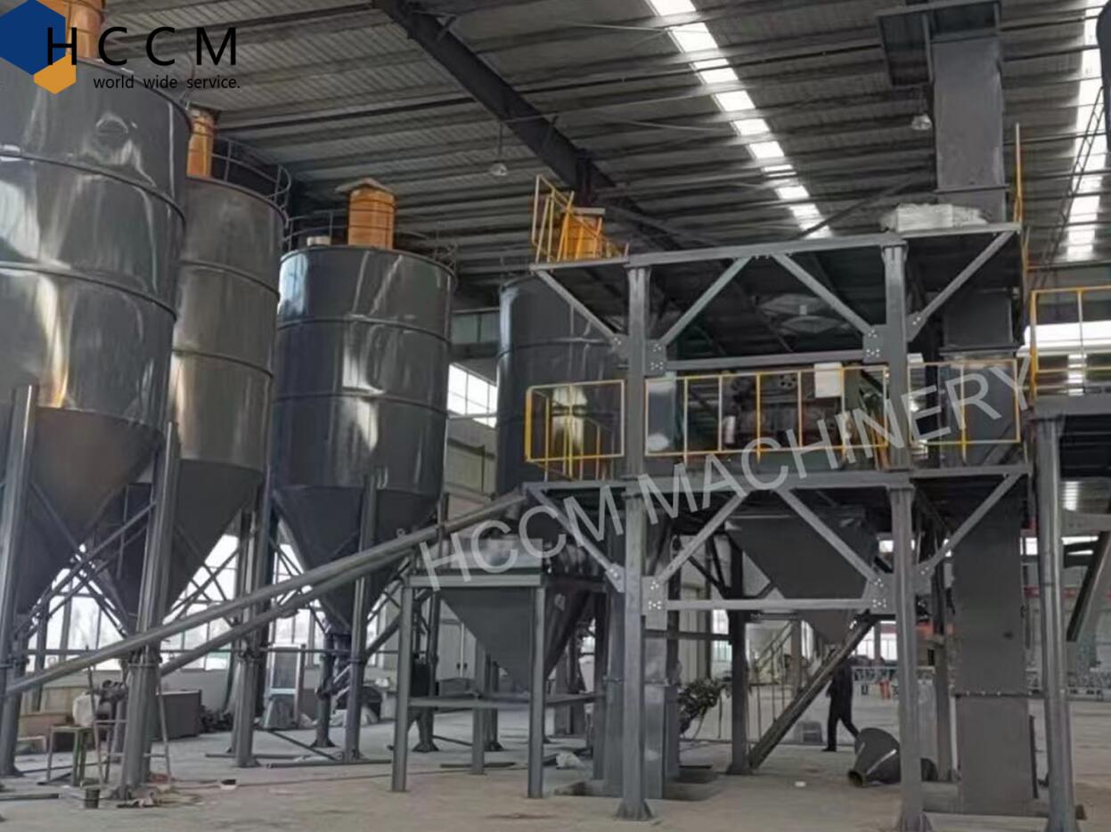 10-20 T/H Industrial Dry Mortar Mixer Machine