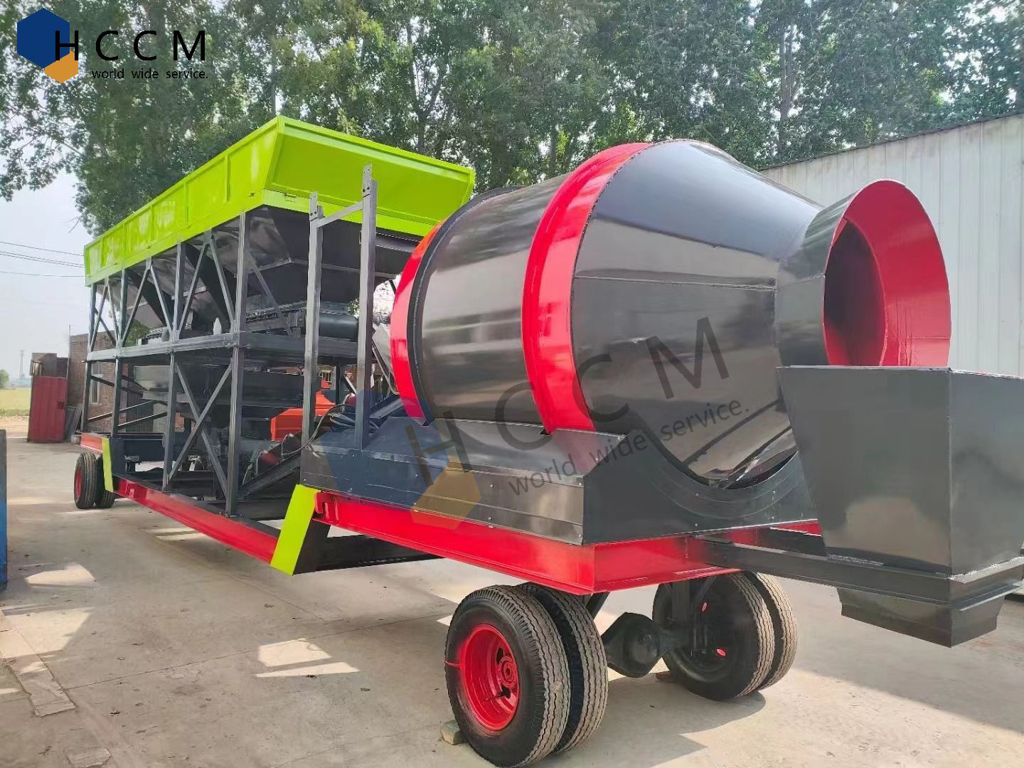 Best Price Small Mobile Concrete Batching Plant