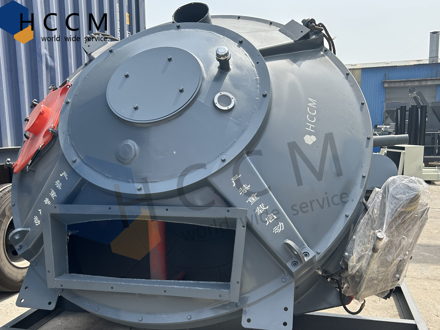 Concrete Batching Mixer Vertical Shaft Planetary Concrete Mixer With Lift