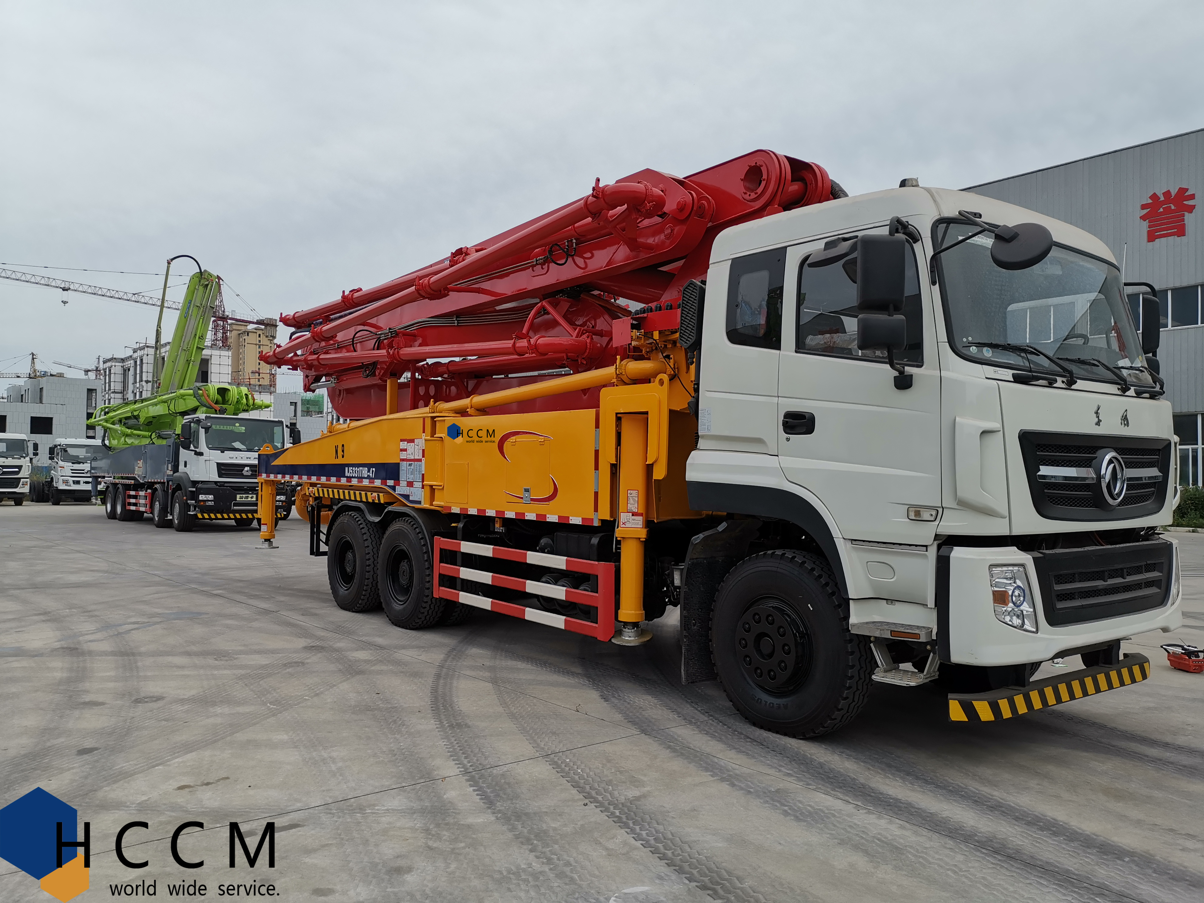 Concrete boom pump supplier k36