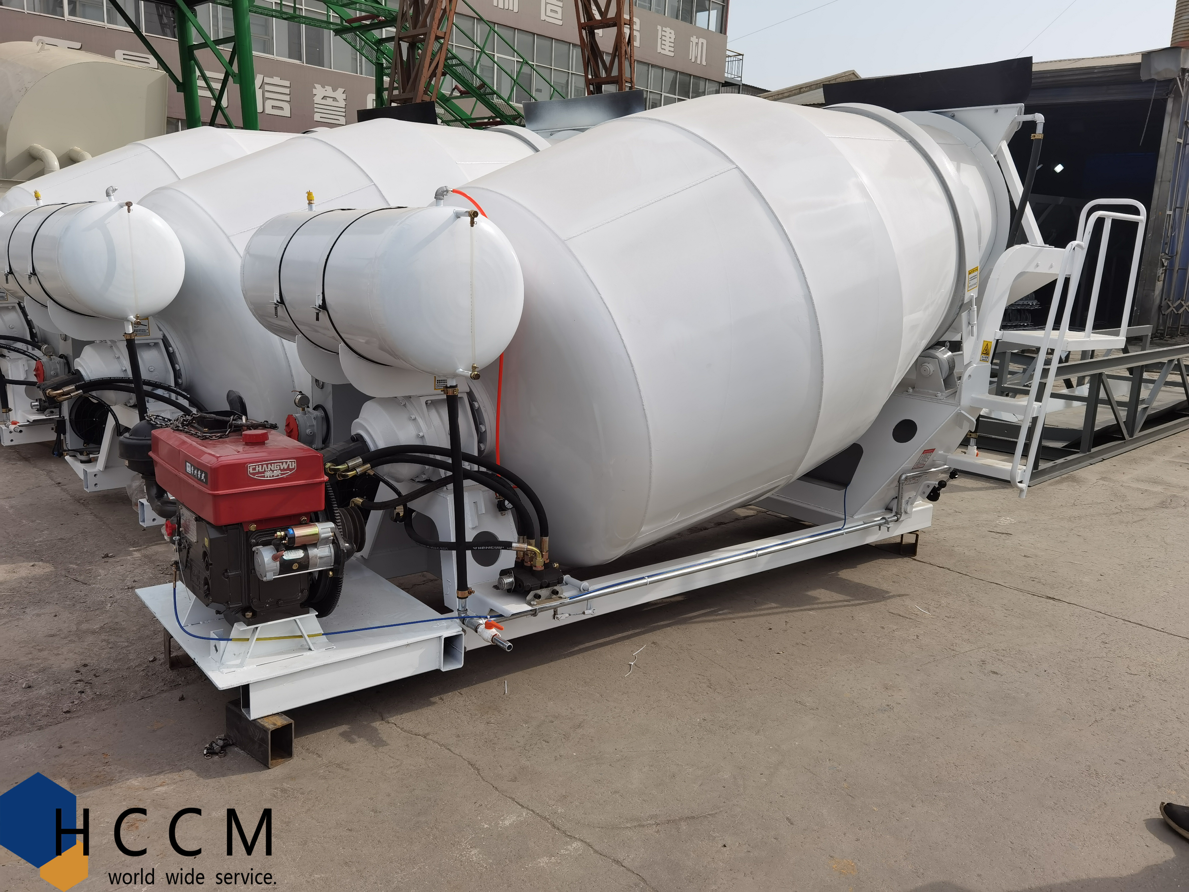 2-16 CBM Concrete Mixer Drum For mixer Truck