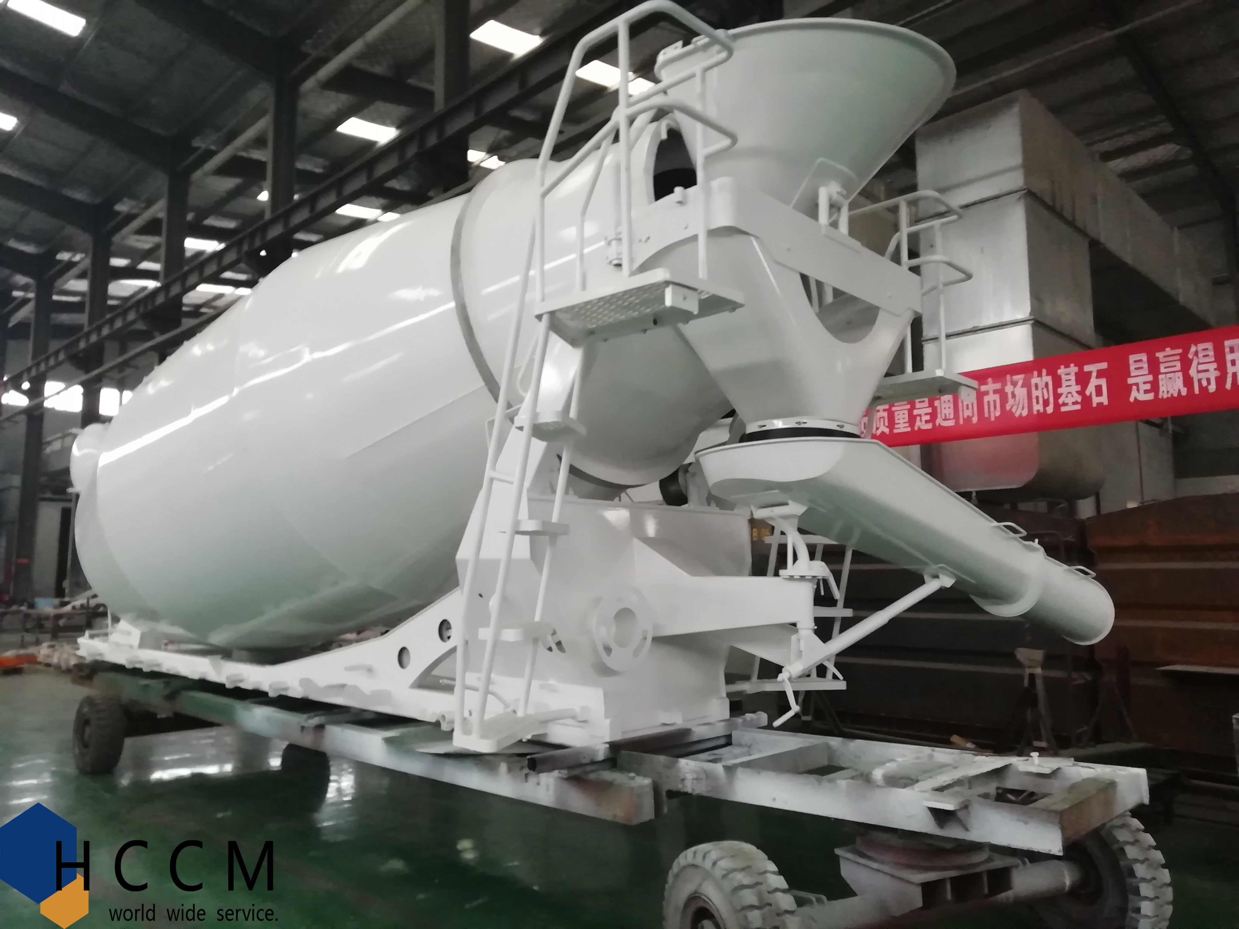 8CBM Capacity Diesel Concrete Mixer truck Drum