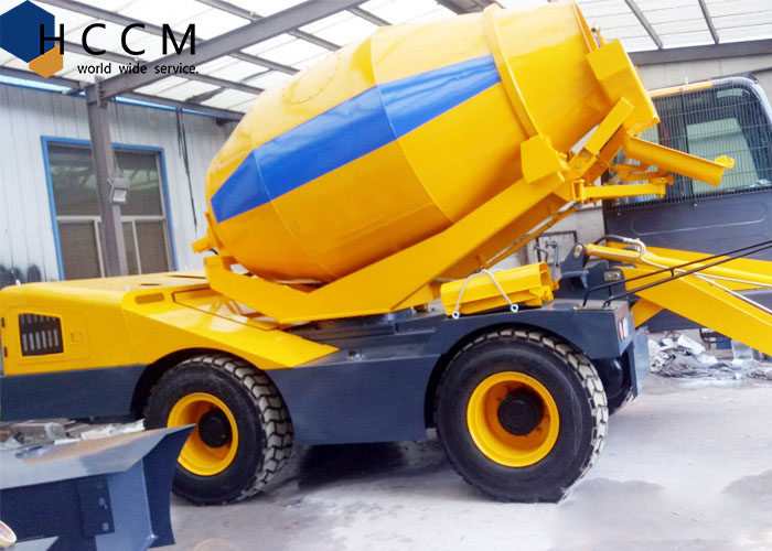 2.6 Cubic Meter Self Loading Concrete Mixer Truck