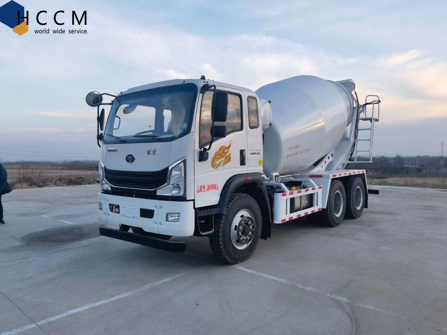 10m3 Concrete Mixer Truck and concrete mixer Drum