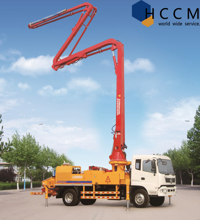 Mobile Concrete Boom Pump