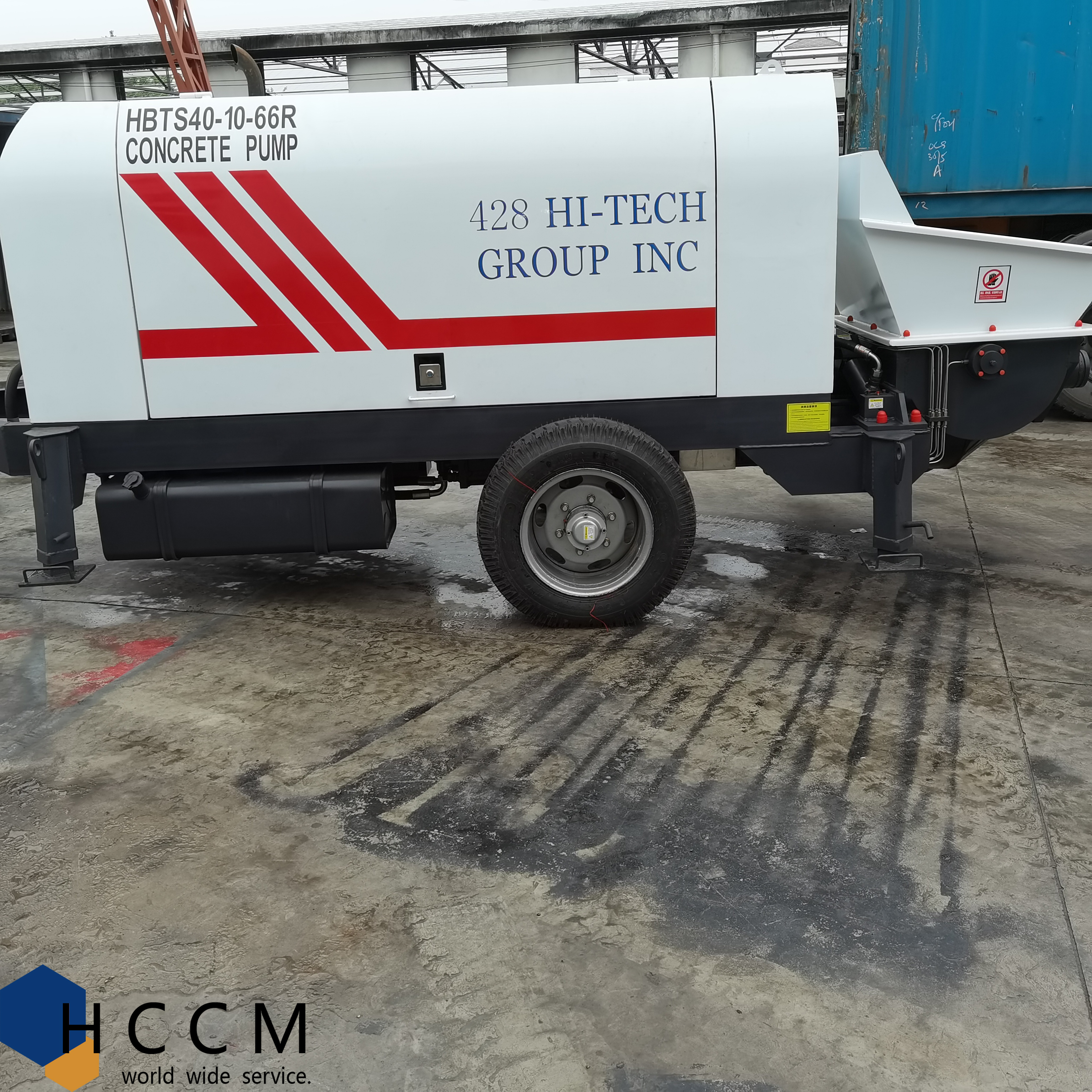 40 diesel concrete pump ready mixer concrete pump