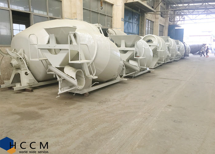 4 Cubic meter concrete mixer truck drum in hccm machine factory