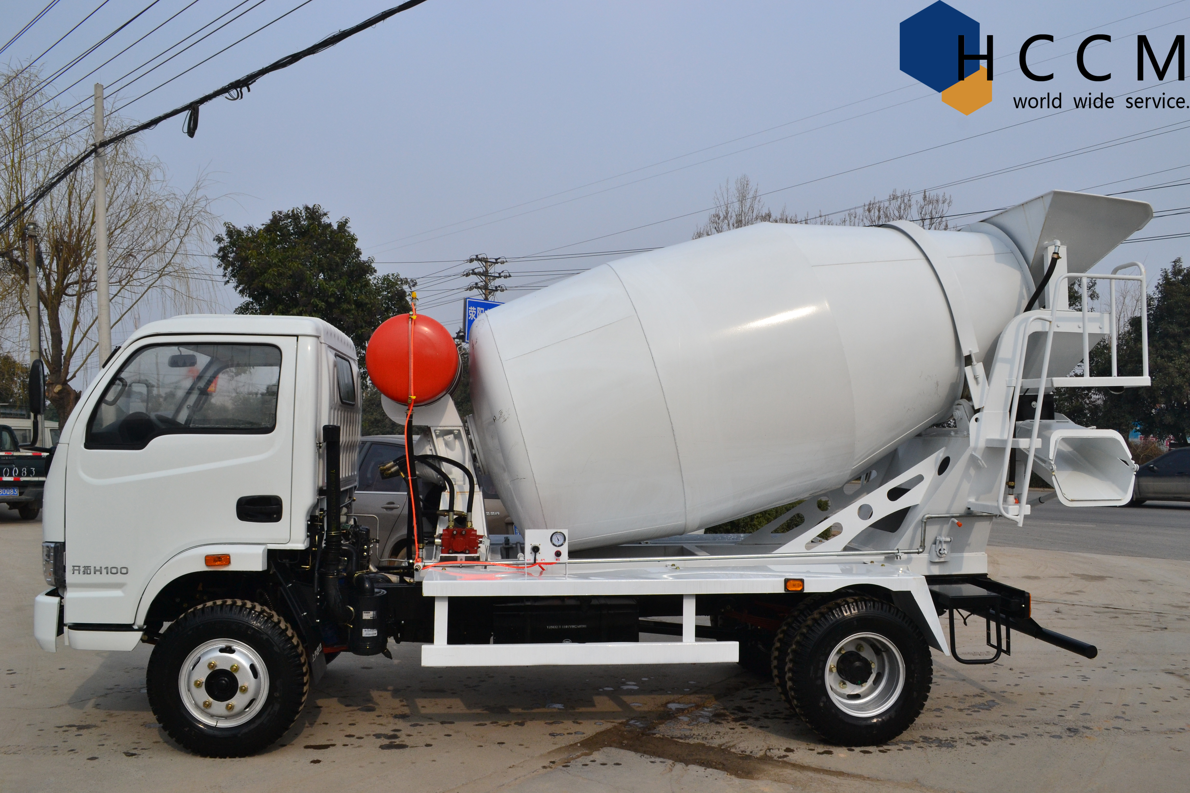 6m3 Euro III Concrete Mixer Truck